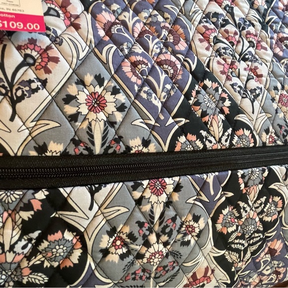 Vera Bradley Ornate Blooms Expandable Travel Tote Bag New NWT - Picture 5 of 16
